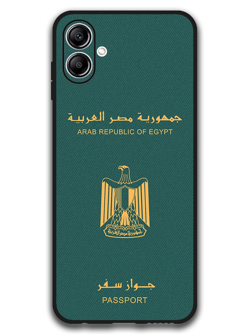 Theodor Case Compatible with Samsung Galaxy A07 6.7 Inch Protection Shockproof Bumper Cover Egypt Passport - Image 1